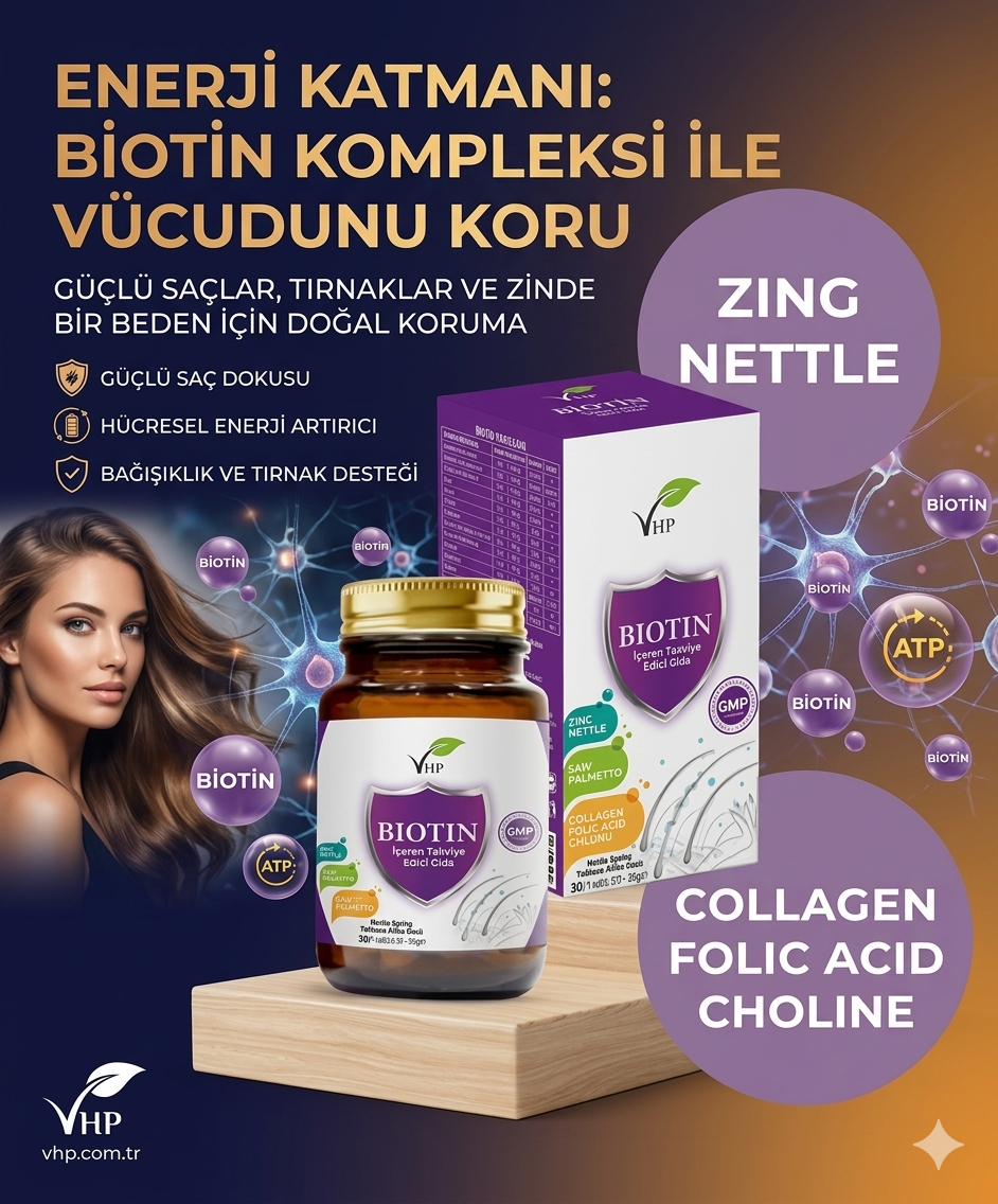 Güzelliğin Hücresel Şifresi: BIOTIN ve Vücuda Faydaları