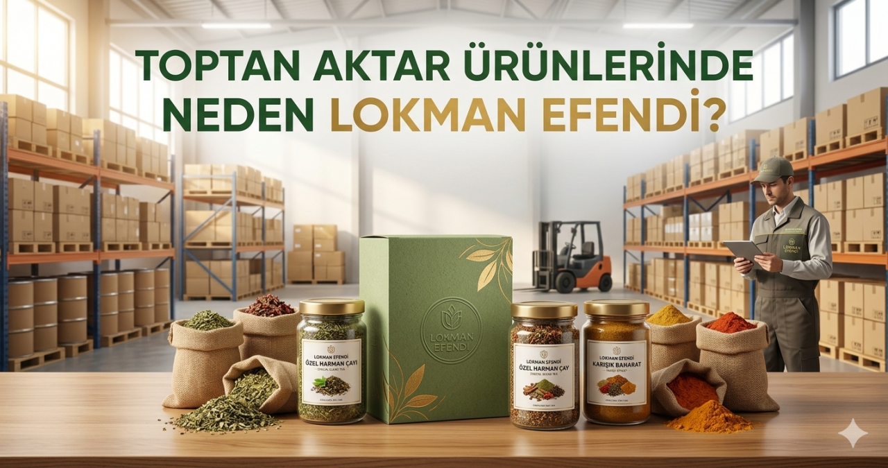 Lokman Efendi Toptan Satış | Baharat, Aktar ve Doğal Ürünlerde Güvenilir Tedarikçi