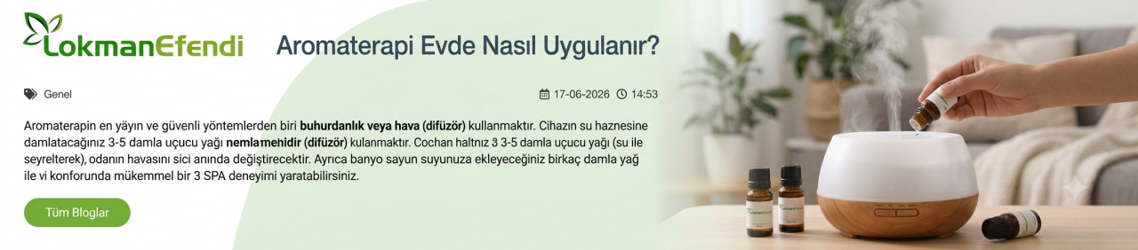 Aromaterapi Evde Nasıl Uygulanır?