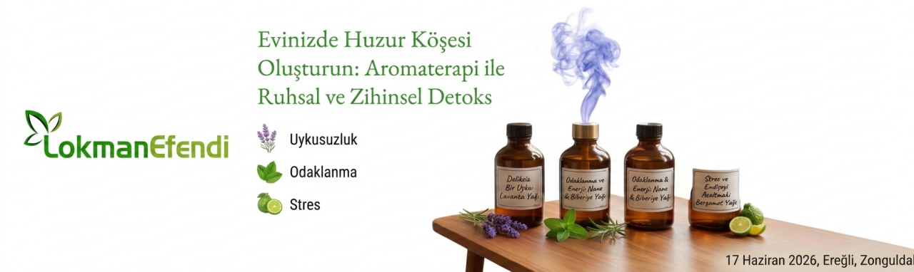 Evinizde Huzur Köşesi Oluşturun: Aromaterapi ile Ruhsal ve Zihinsel Detoks