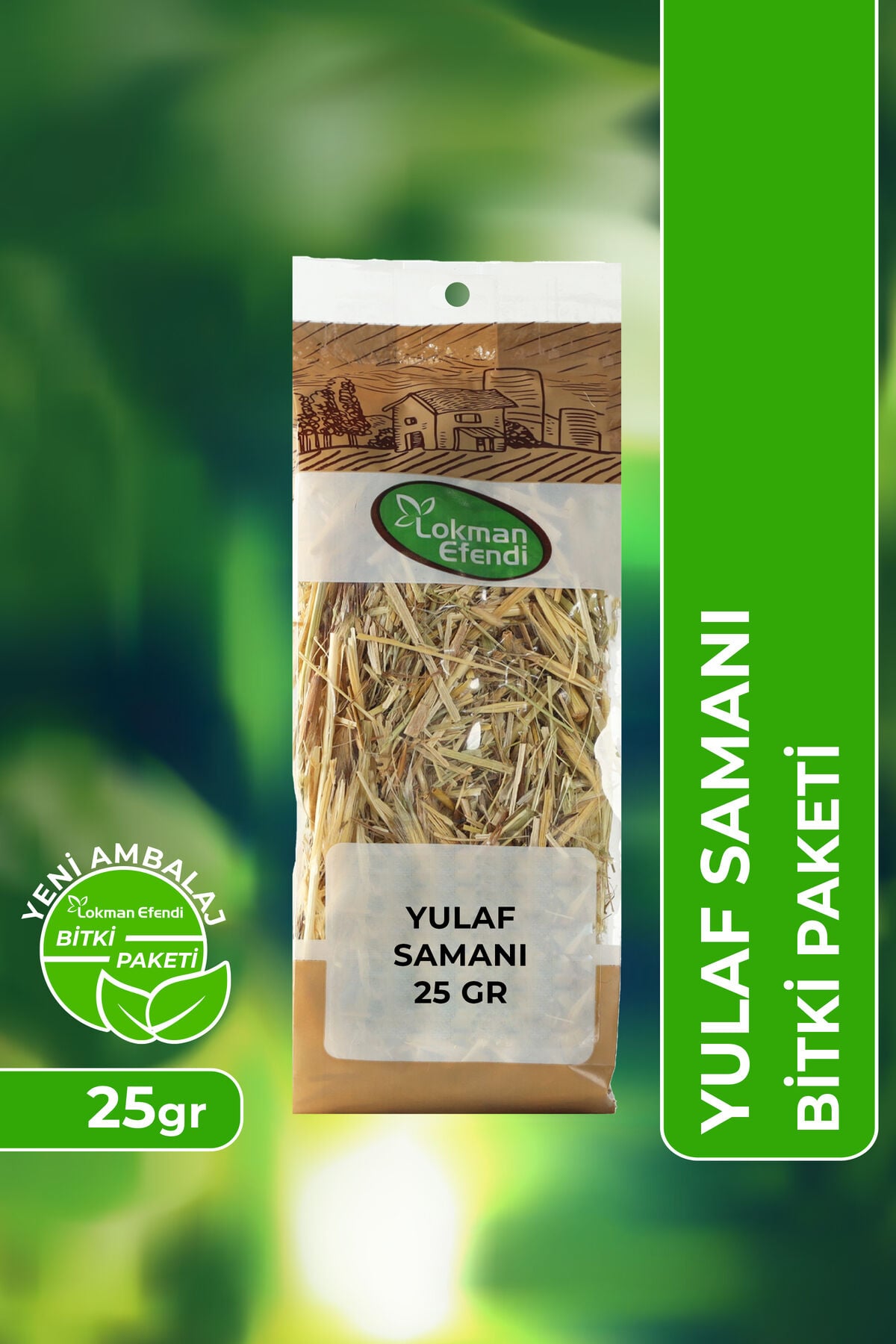 LOKMAN EFENDİ YULAF SAMANI 25 GR