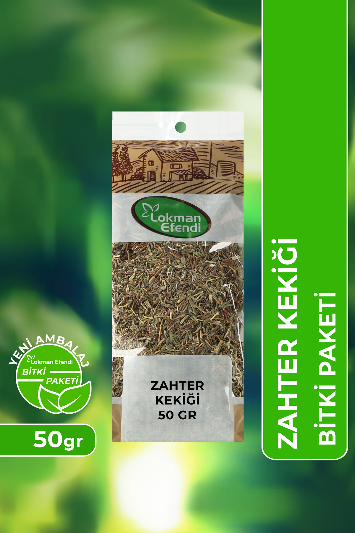 LOKMAN EFENDİ ZAHTER KEKİĞİ 50 GR