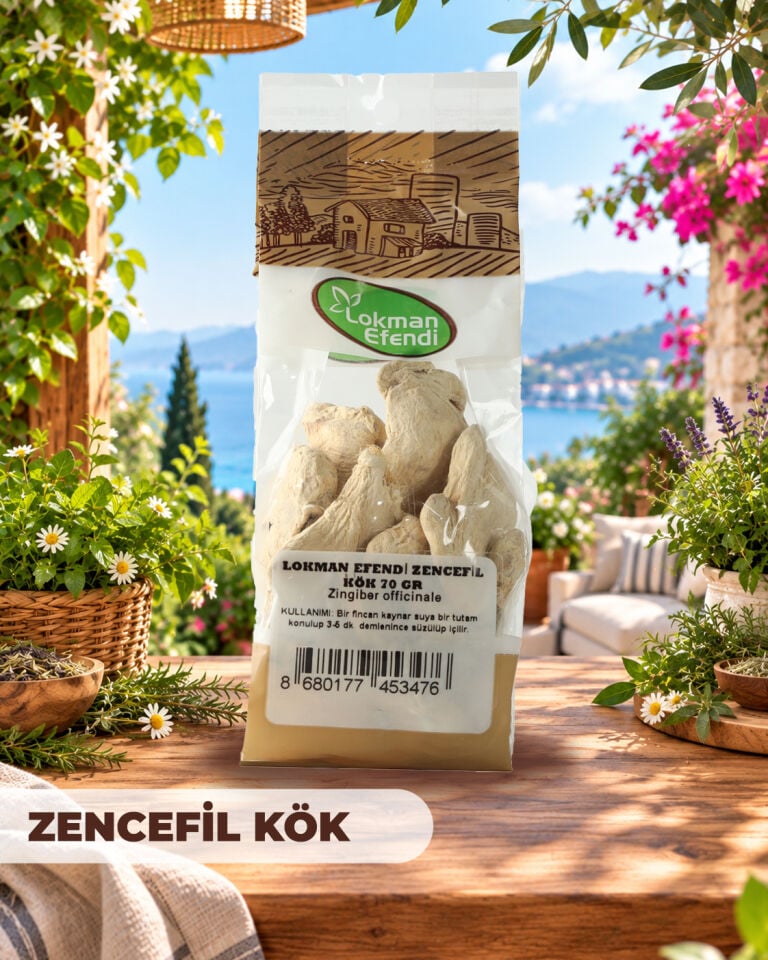 LOKMAN EFENDİ ZENCEFİL KÖK 70 GR