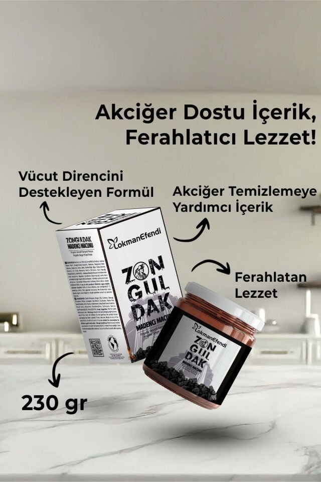 LOKMAN EFENDİ ZONGULDAK MADENCİ MACUNU 230 GR