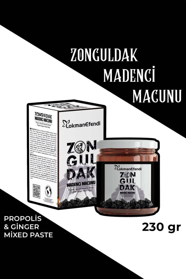 LOKMAN EFENDİ ZONGULDAK MADENCİ MACUNU 230 GR