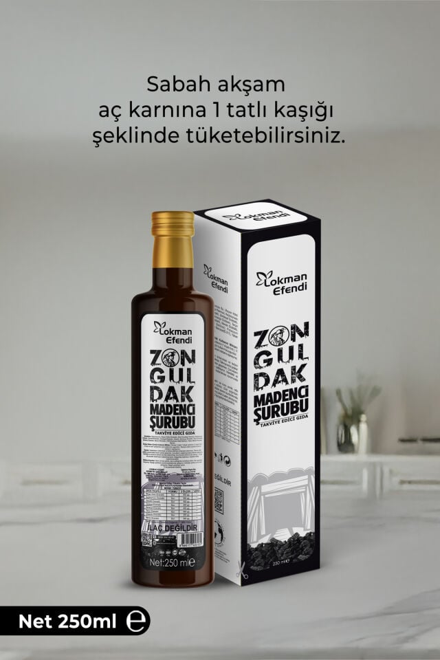 LOKMAN EFENDİ ZONGULDAK MADENCİ ŞURUBU 250 ML