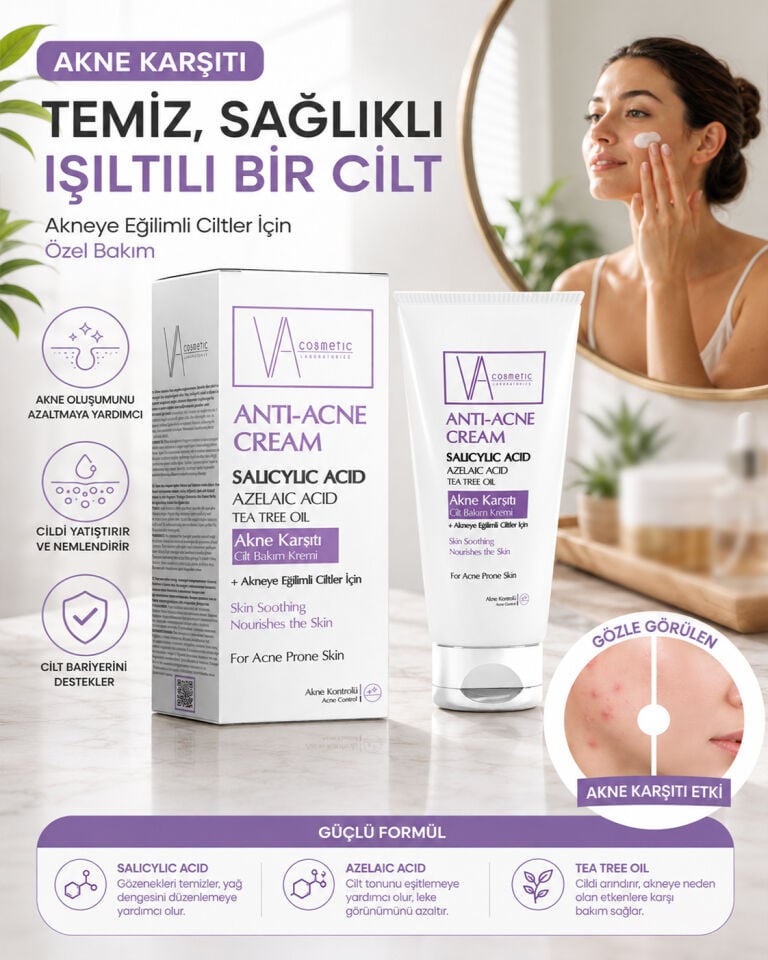 VA COSMETIC ANTİ AKNE KREM 50 ML
