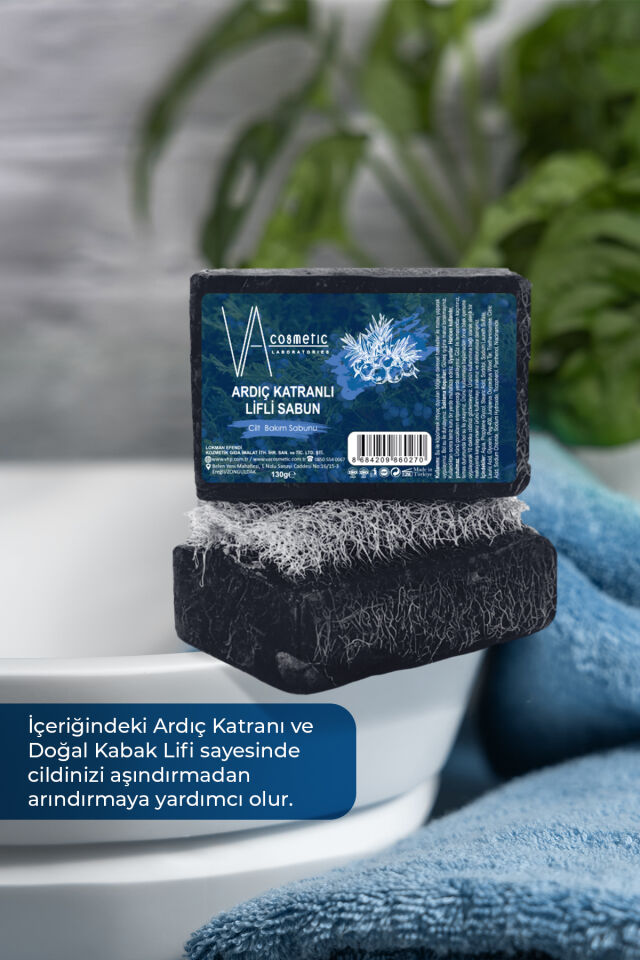 VA COSMETIC ARDIÇ KATRANLI LİFLİ SABUN