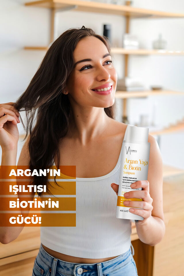 VA COSMETIC ARGAN BIOTIN ŞAMPUAN 400 ML
