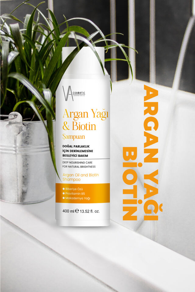 VA COSMETIC ARGAN BIOTIN ŞAMPUAN 400 ML