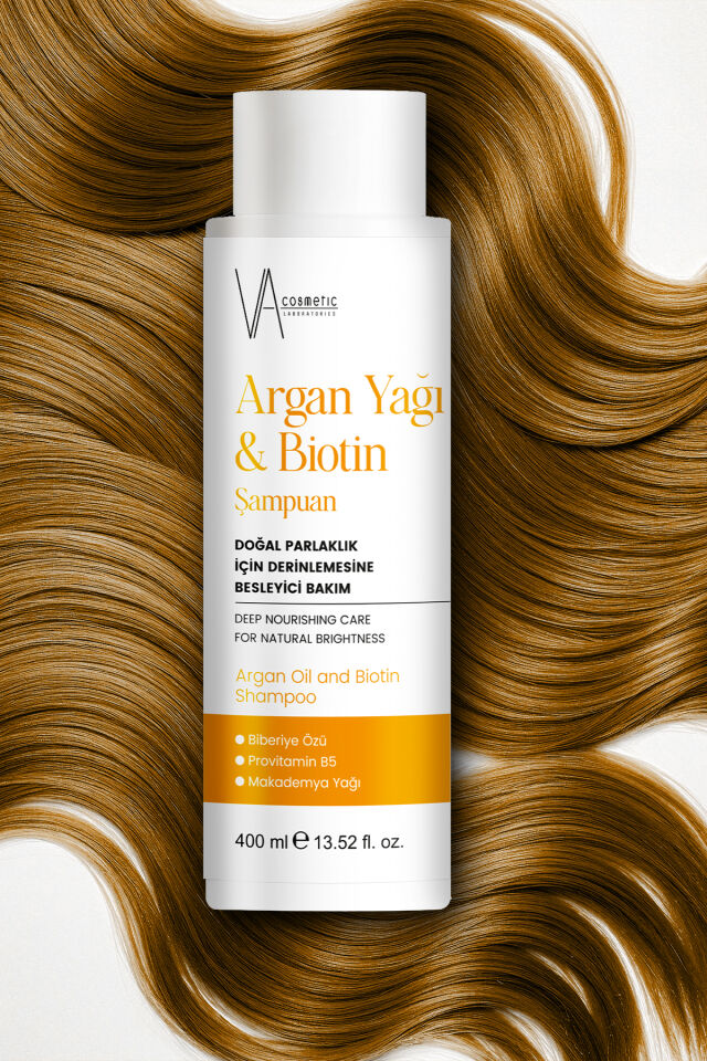 VA COSMETIC ARGAN BIOTIN ŞAMPUAN 400 ML