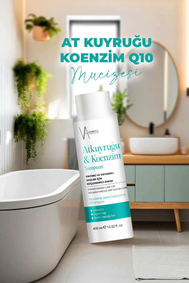 VA COSMETIC AT KUYRUĞU COENZYME Q10 ŞAMPUAN 400 ML
