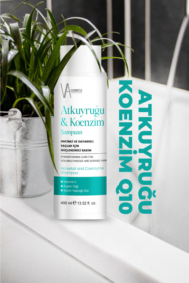 VA COSMETIC AT KUYRUĞU COENZYME Q10 ŞAMPUAN 400 ML