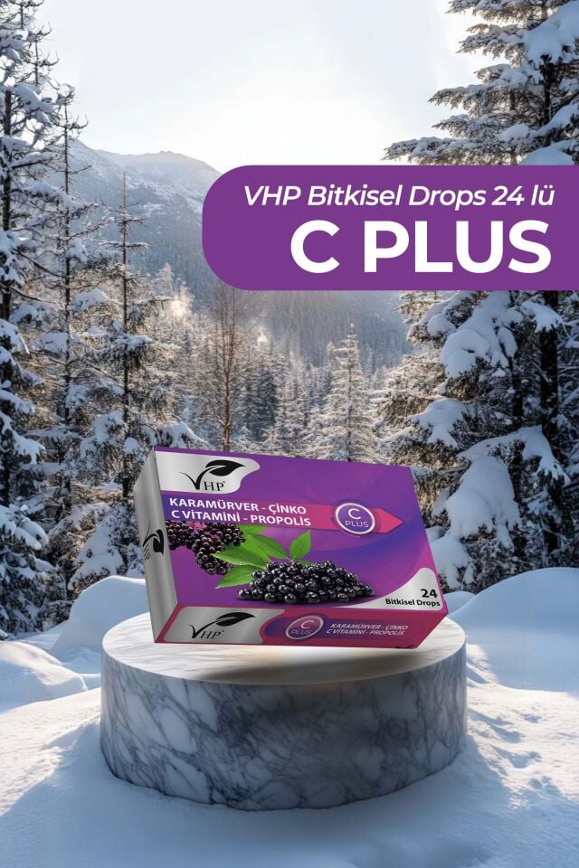 VHP KARAMÜRVER ÇİNKO BİTKİSEL DROPS 24 LÜ
