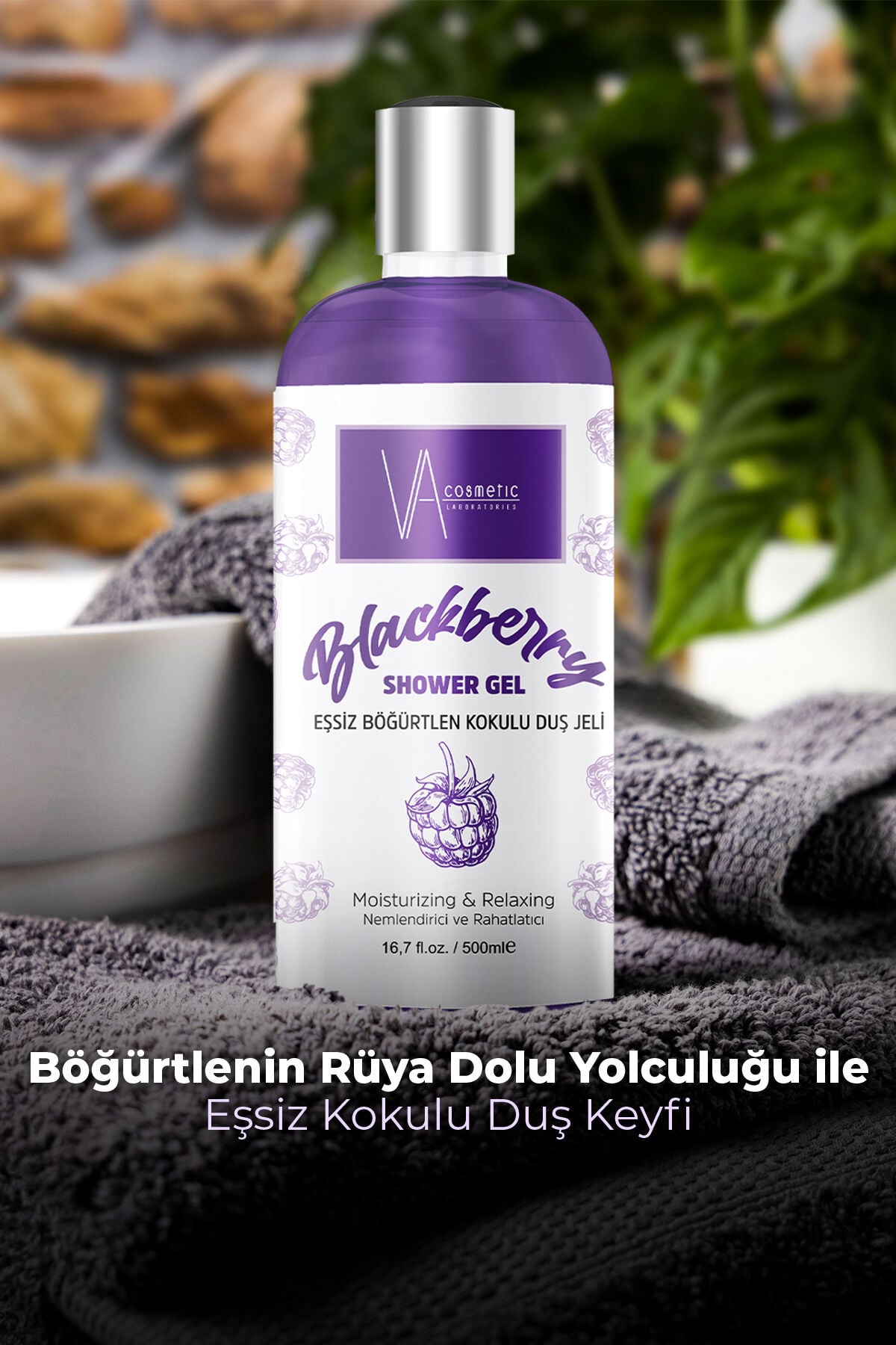 VA COSMETIC BÖĞÜRTLENLİ DUŞ JELİ 500 ML