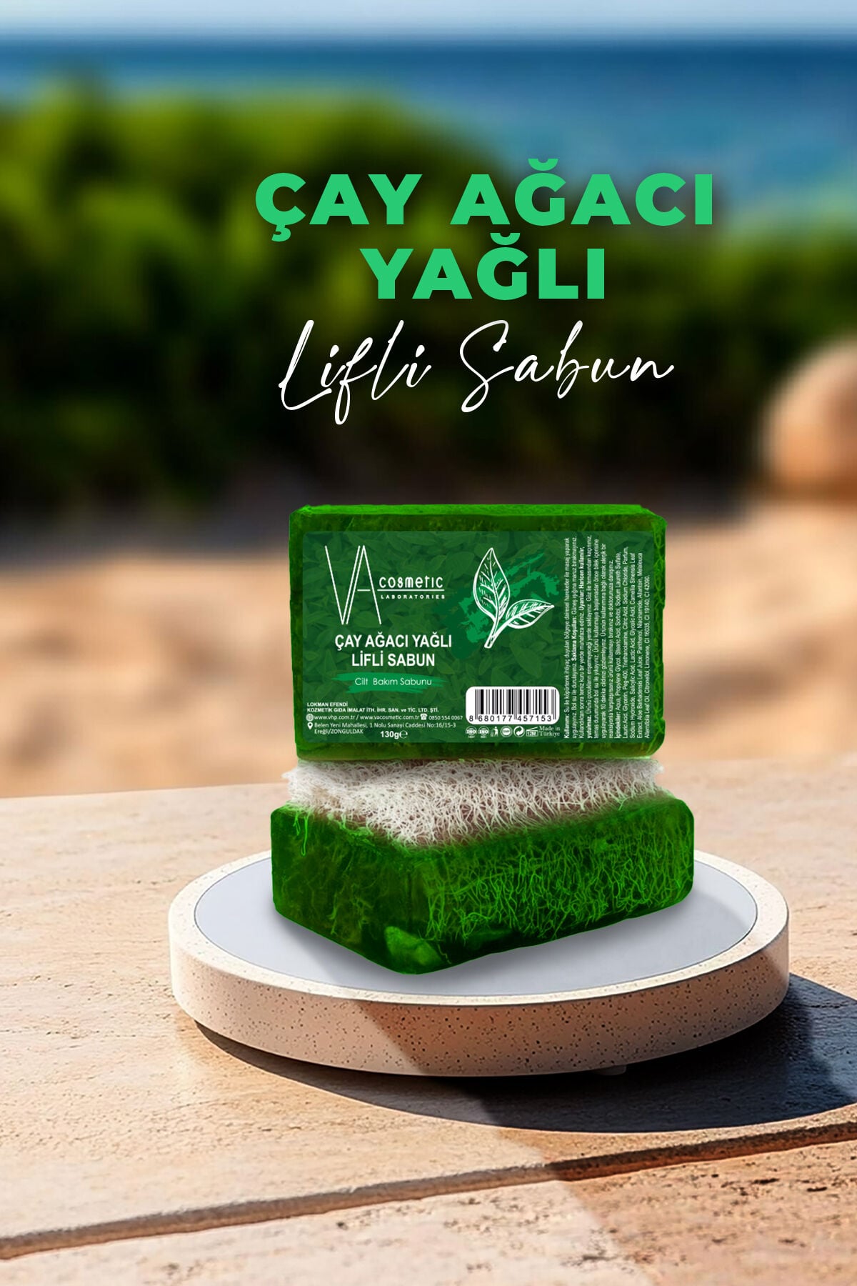 VA COSMETIC ÇAY AĞACI LİFLİ SABUN