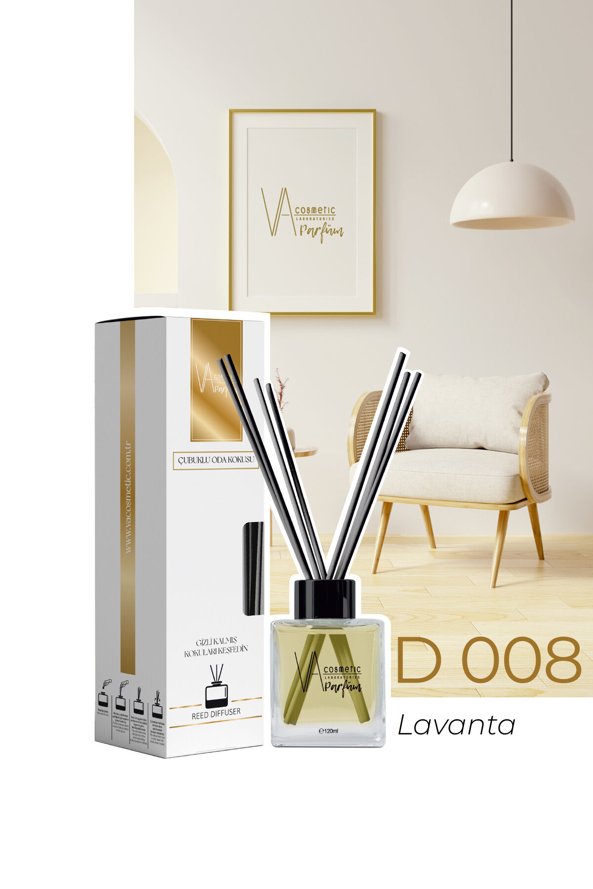 VA COSMETIC D-008 ODA KOKUSU 120ML