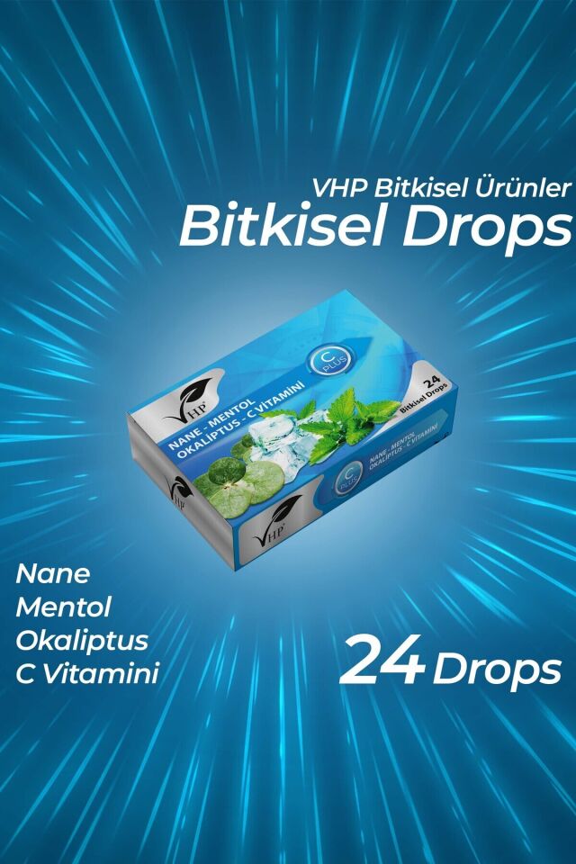 VHP NANE MENTOL BİTKİSEL DROPS 24 LÜ