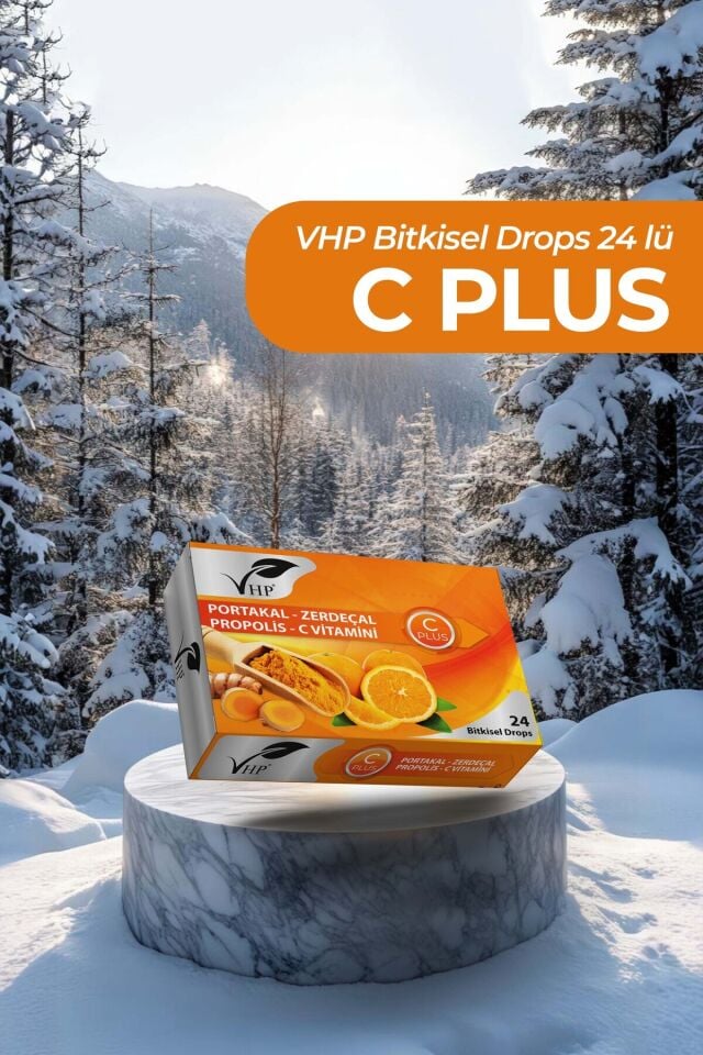 VHP PORTAKAL ZERDEÇAL BİTKİSEL DROPS 24 LÜ