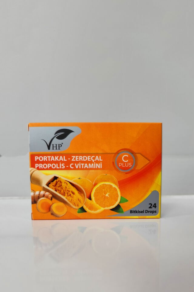 VHP PORTAKAL ZERDEÇAL BİTKİSEL DROPS 24 LÜ