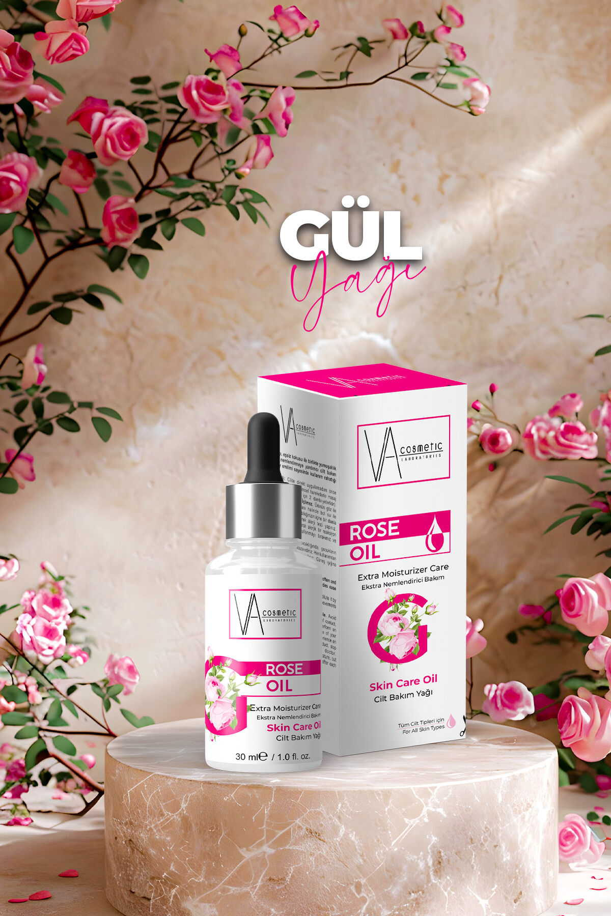 VA COSMETIC GÜL YAĞI 30 ML