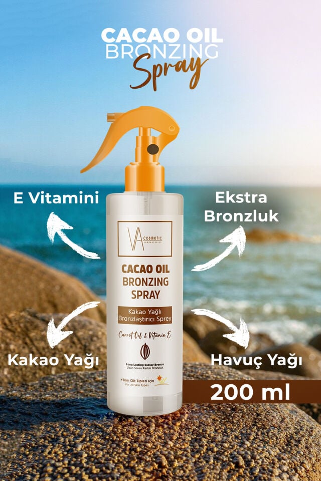 VA COSMETIC KAKAO YAĞLI BRONZLAŞTIRICI SPREY 200ML