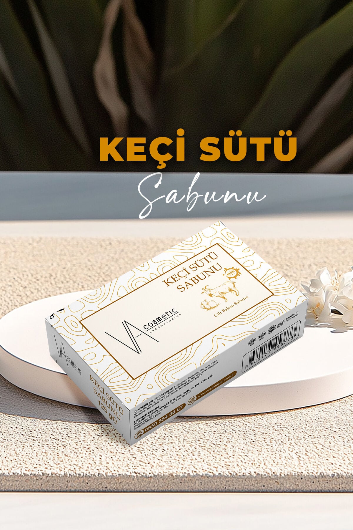 VA COSMETIC KEÇİ SÜTÜ SABUNU 125 GR