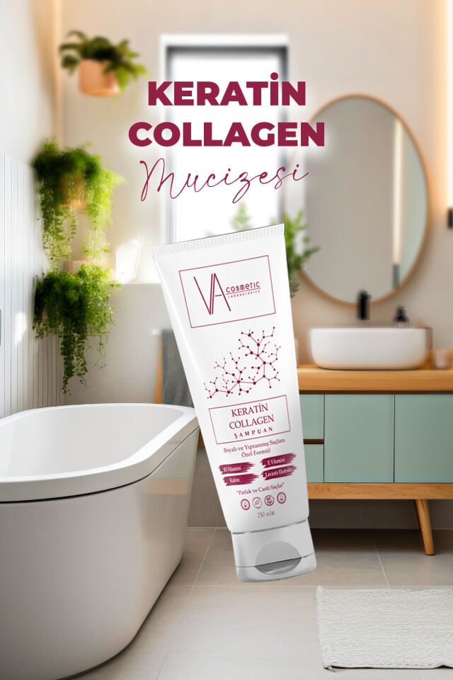 VA COSMETIC KERATİN COLLAGEN ŞAMPUAN 400 ML
