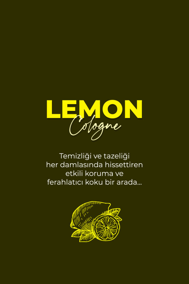 VA COSMETIC LEMON KOLONYA 50 ML