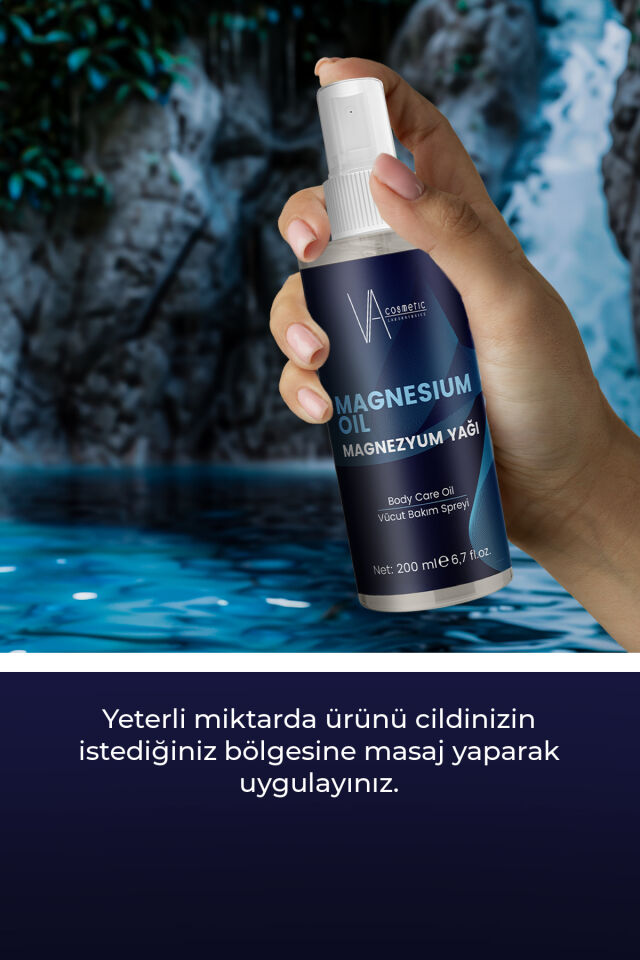 VA COSMETIC MAGNEZYUM YAĞI 200 ML