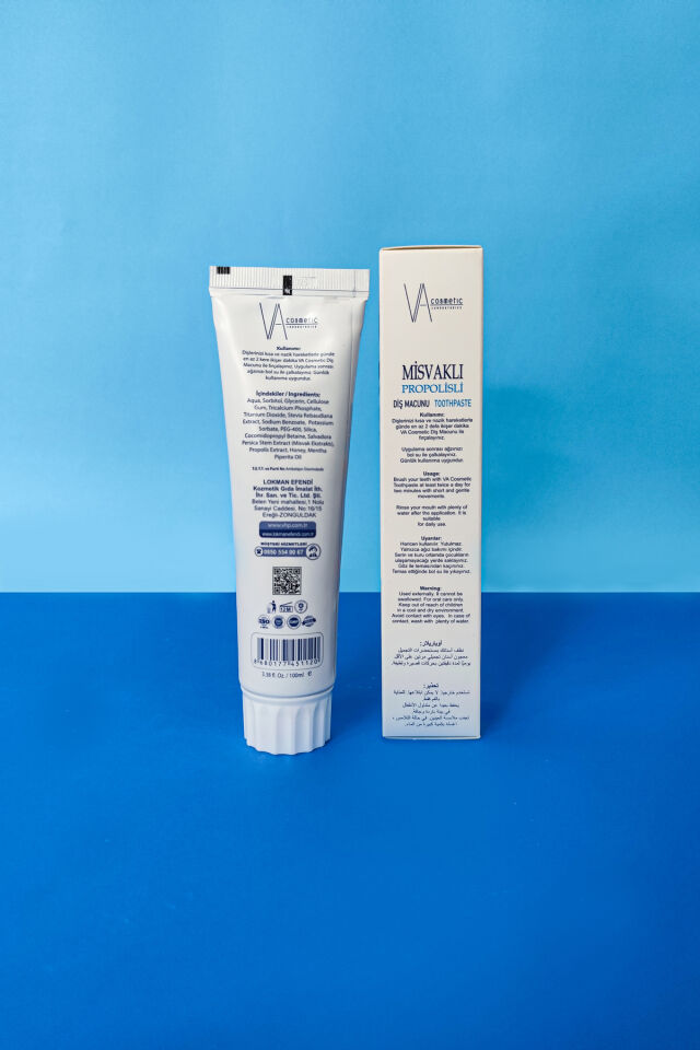 VA COSMETIC MİSVAKLI DİŞ MACUNU 100 ML