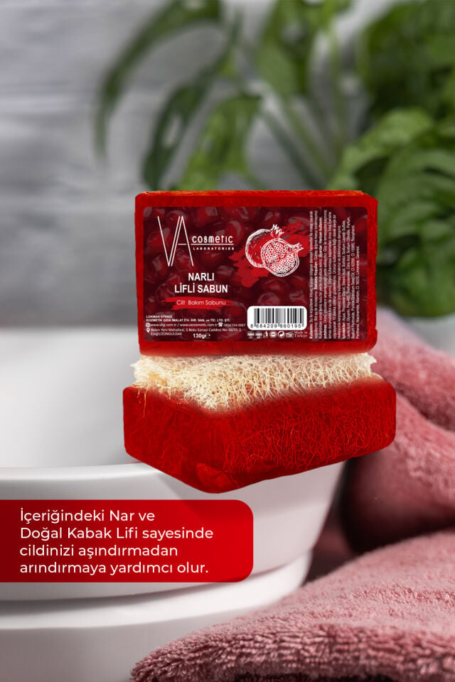 VA COSMETIC NARLI LİFLİ SABUN