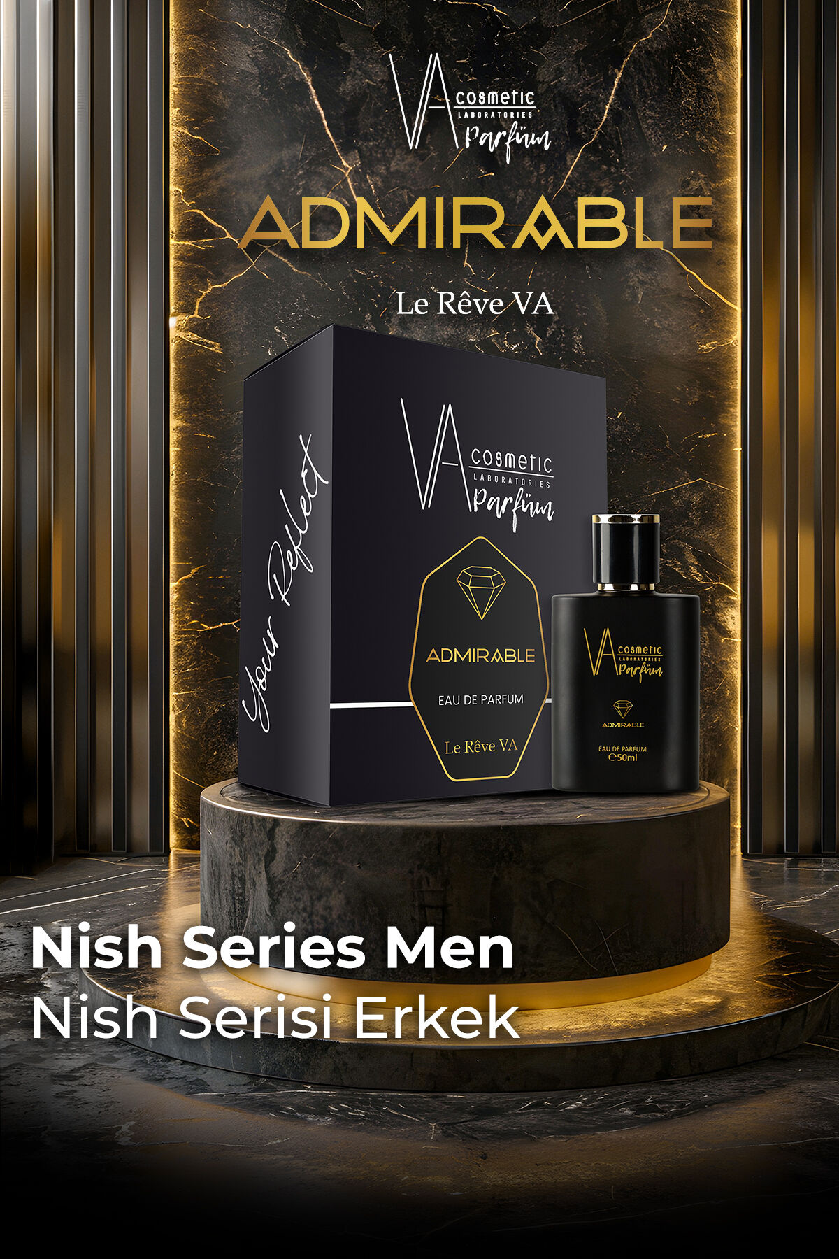 VA COSMETIC NISH PARFÜM ADMIRABLE ERKEK 50 ML