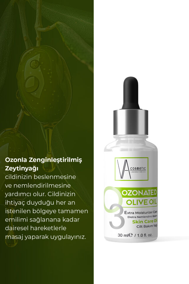 VA COSMETIC OZONLANMIŞ ZEYTİNYAĞI 30 ML