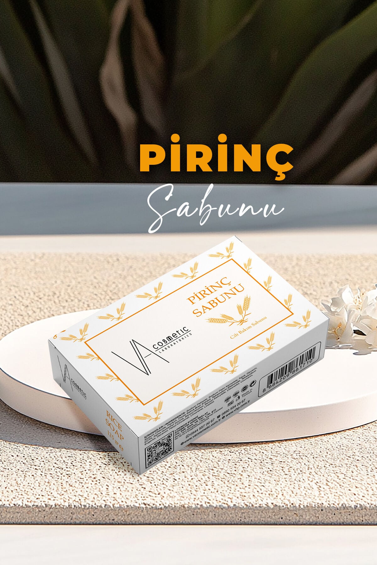 VA COSMETIC PİRİNÇ SABUNU 125 GR
