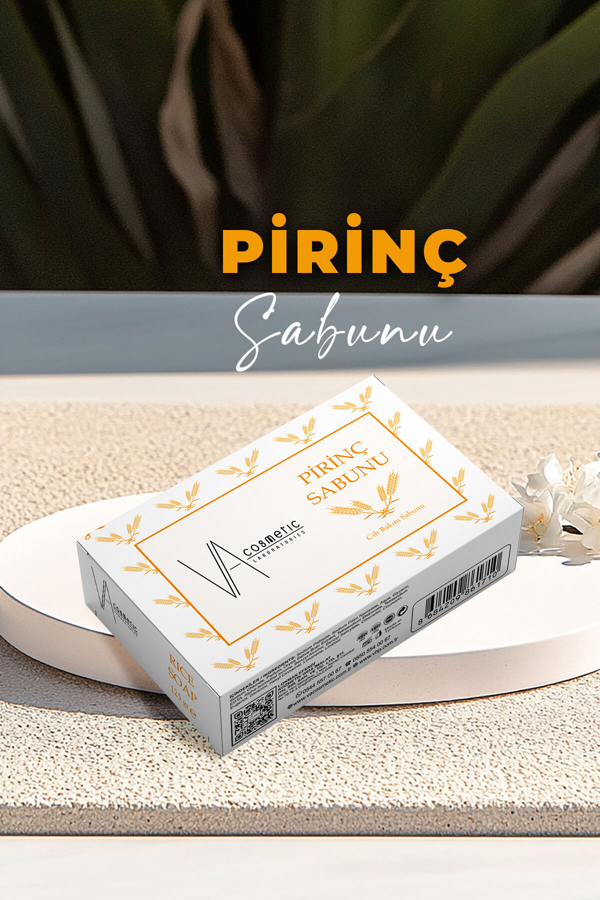 VA COSMETIC PİRİNÇ SABUNU 125 GR