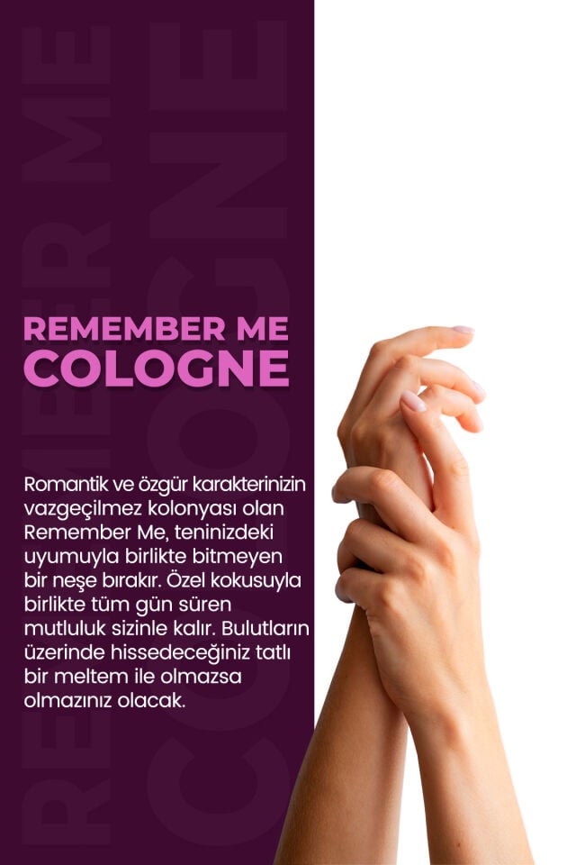 VA COSMETIC REMEMBER ME KOLONYA 50 ML