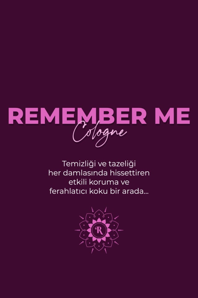VA COSMETIC REMEMBER ME KOLONYA 50 ML