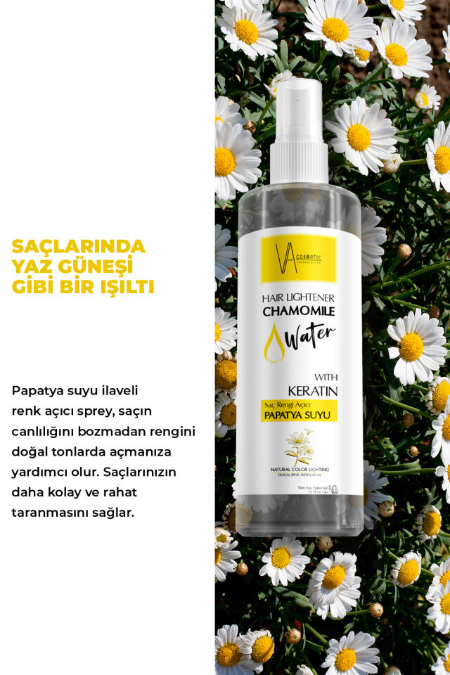 VA COSMETIC SAÇ RENGİ AÇICI PAPATYA SUYU 200 ML