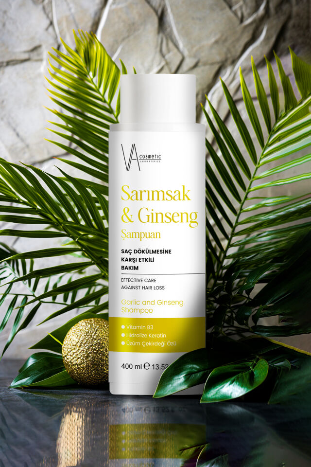 VA COSMETIC SARIMSAK&GİNSENG ŞAMPUAN 400 ML