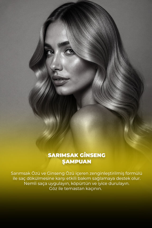 VA COSMETIC SARIMSAK&GİNSENG ŞAMPUAN 400 ML