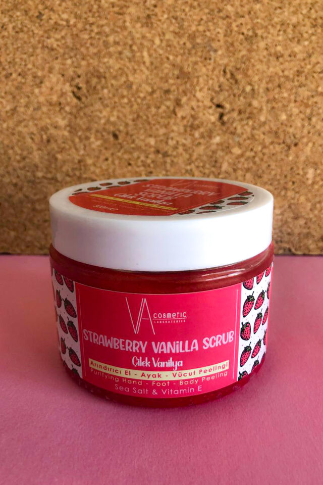 VA COSMETIC SCRUB ÇİLEK-VANİLYA 300 ML