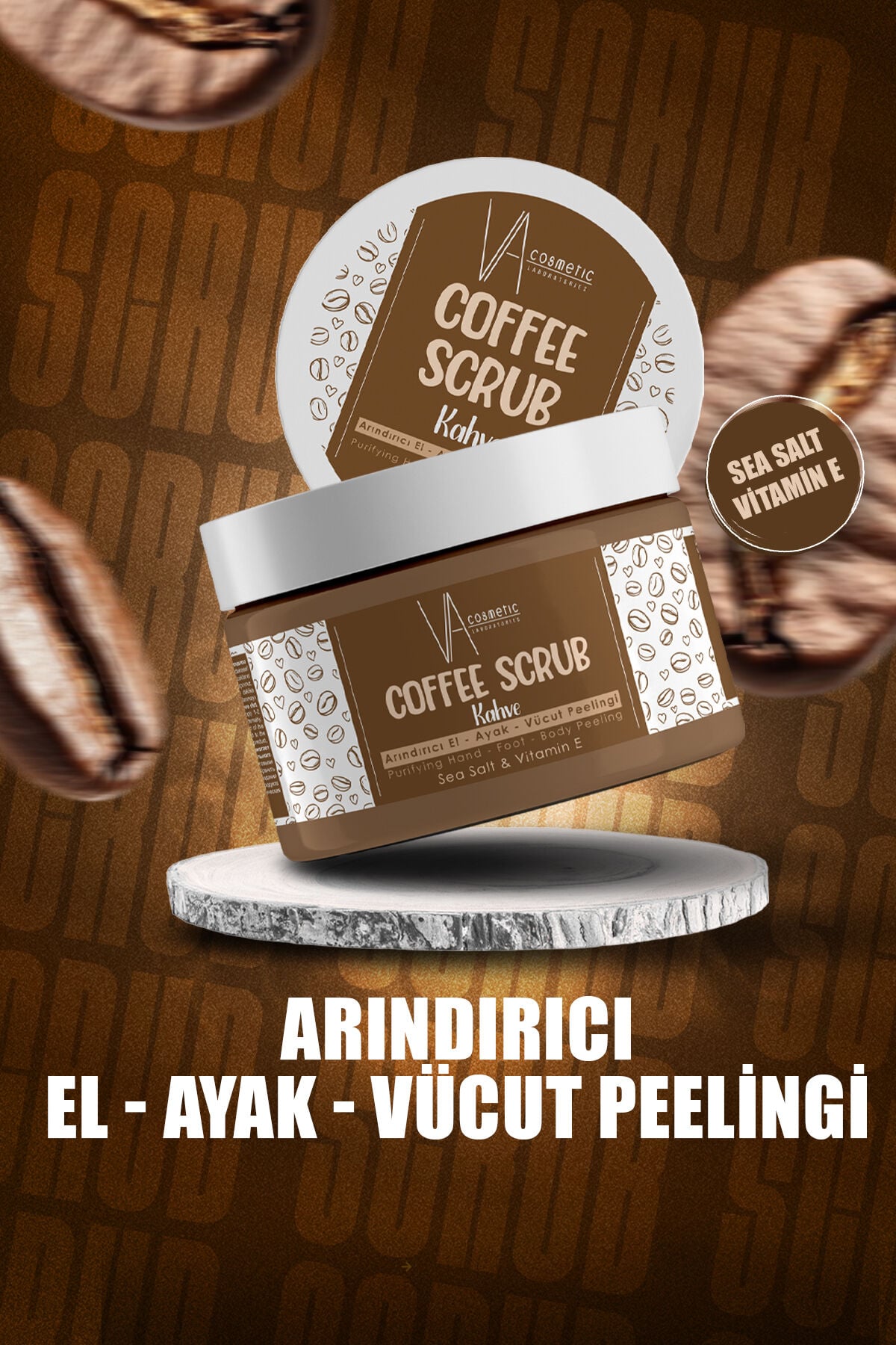 VA COSMETIC SCRUB KAHVE 300 ML