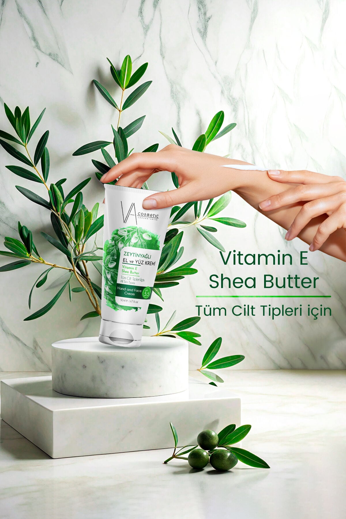 VA COSMETIC ZEYTİNYAĞLI KREM 50 ML