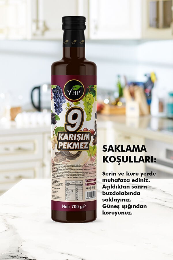 VHP 9 KARIŞIM PEKMEZ 700 GR