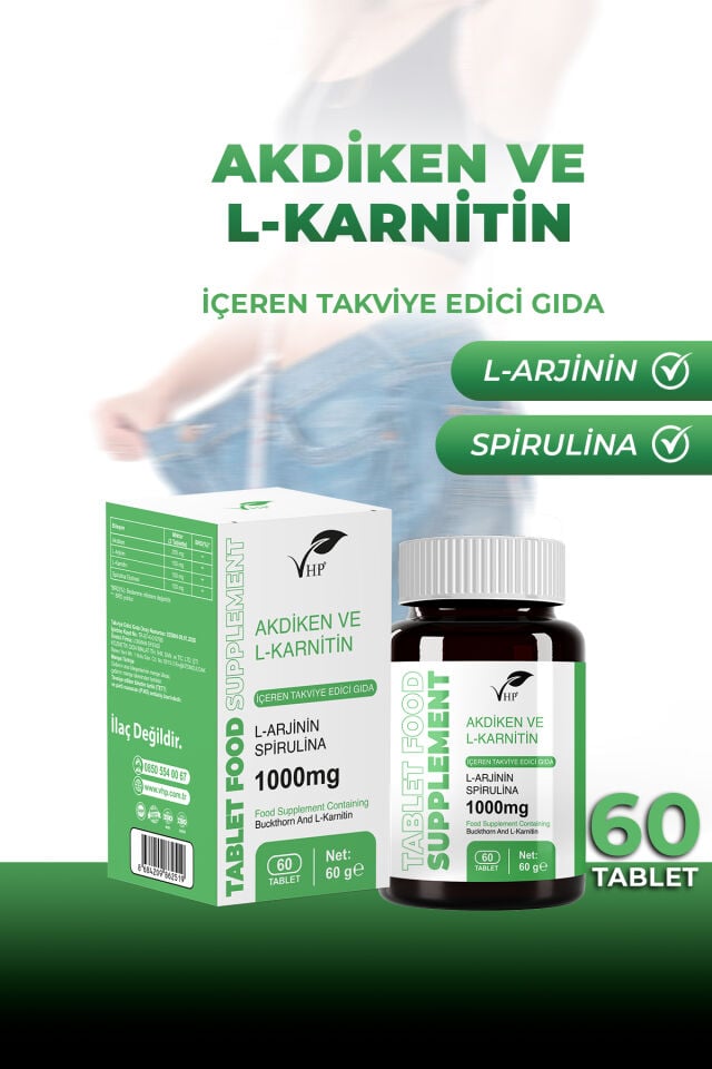 VHP AKDİKEN VE L-KARNİTİN 60 TABLET