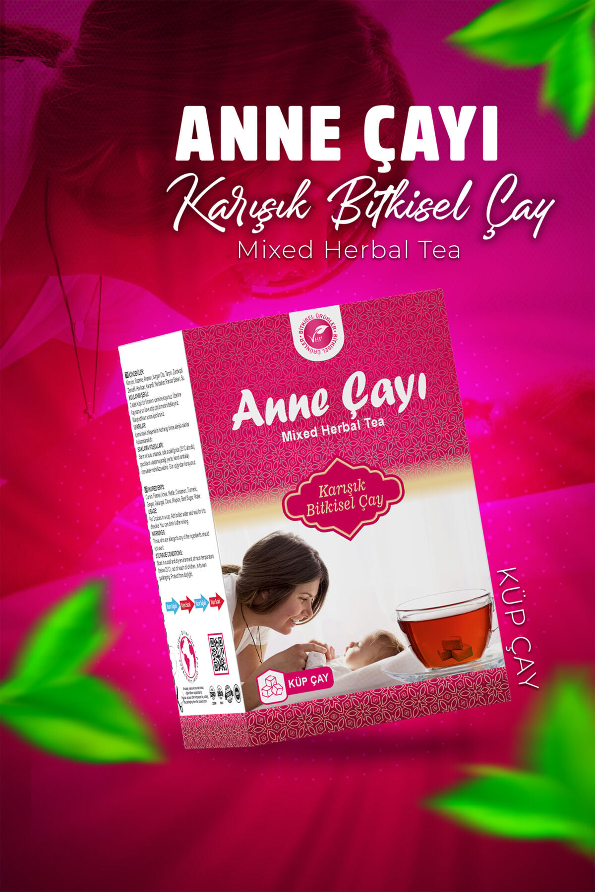 VHP ANNE ÇAYI KÜP 180 GR