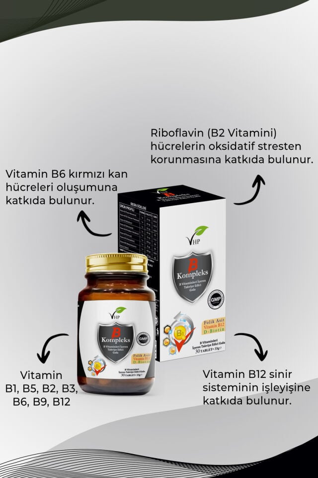 VHP B KOMPLEX 30 TABLET