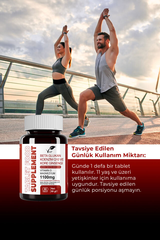 VHP BETA GLUKAN KOENZİMQ10 VE GİNSENG 60 TABLET