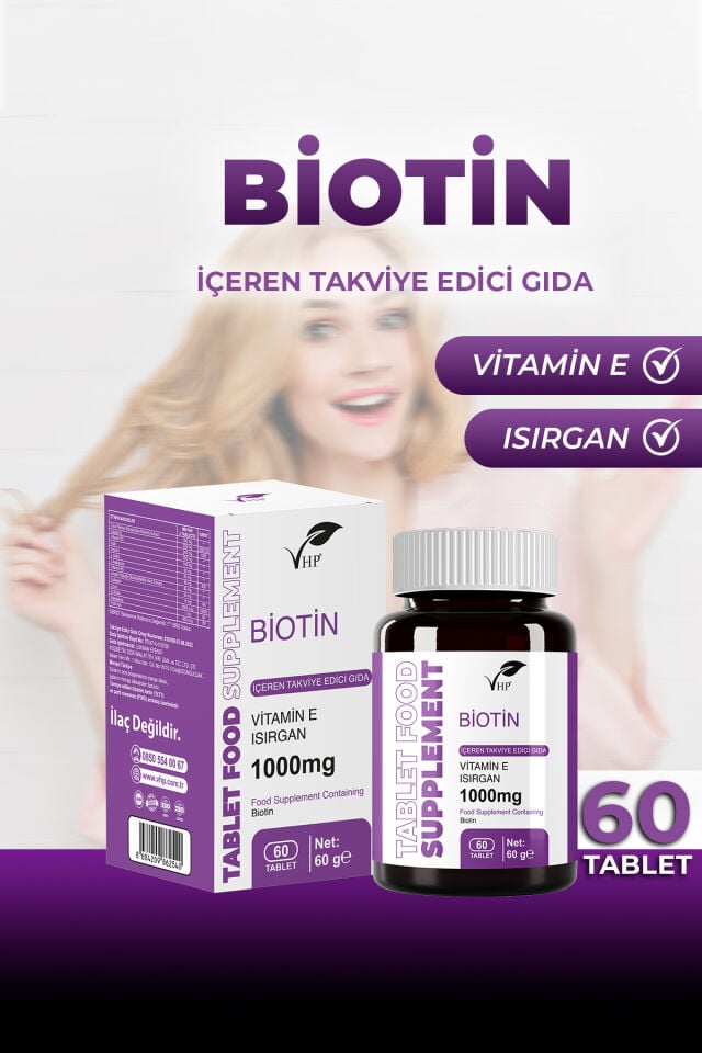 VHP BİOTİN 60 TABLET
